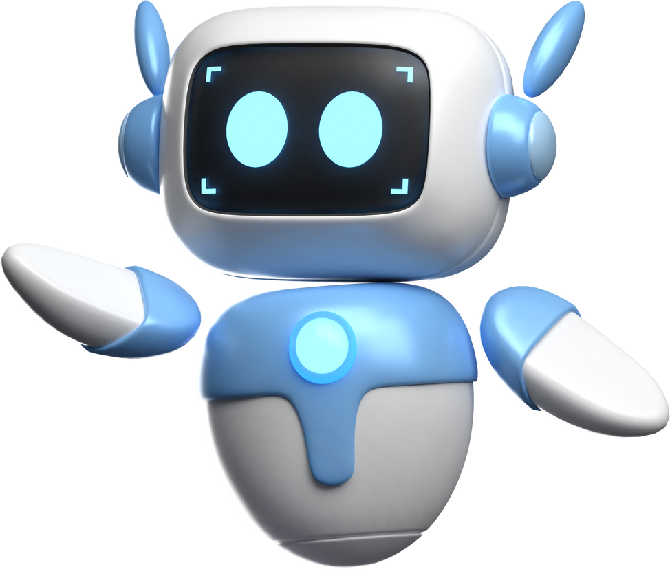 3D Robot Illustration